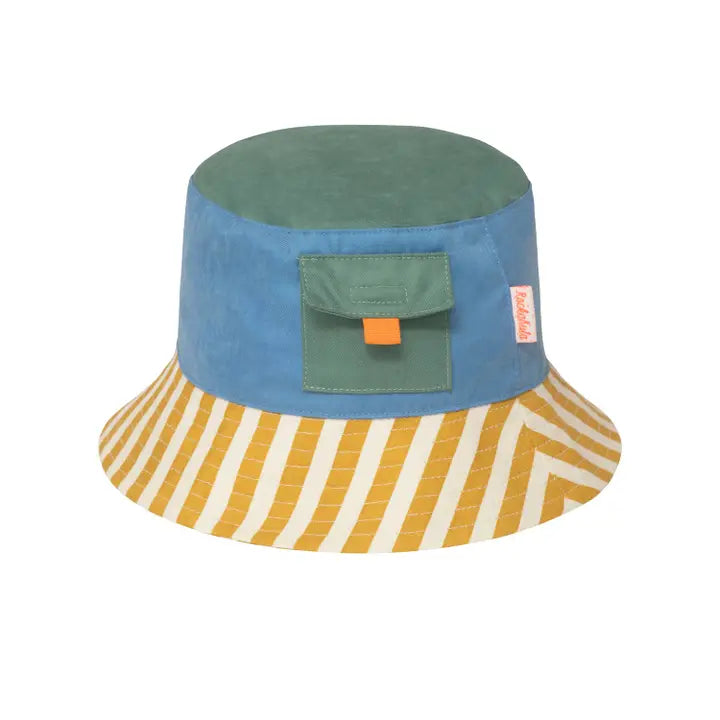 Colour Block Sun Hat 3-6 Years