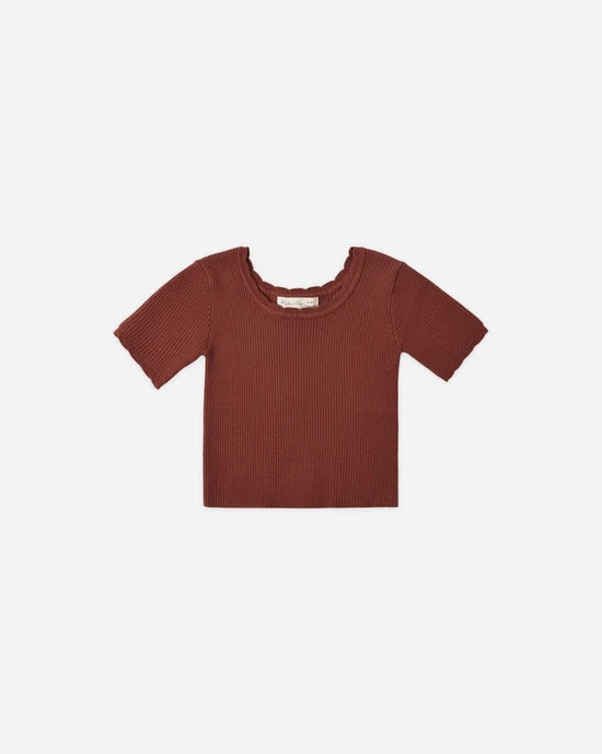 Scallop Tee