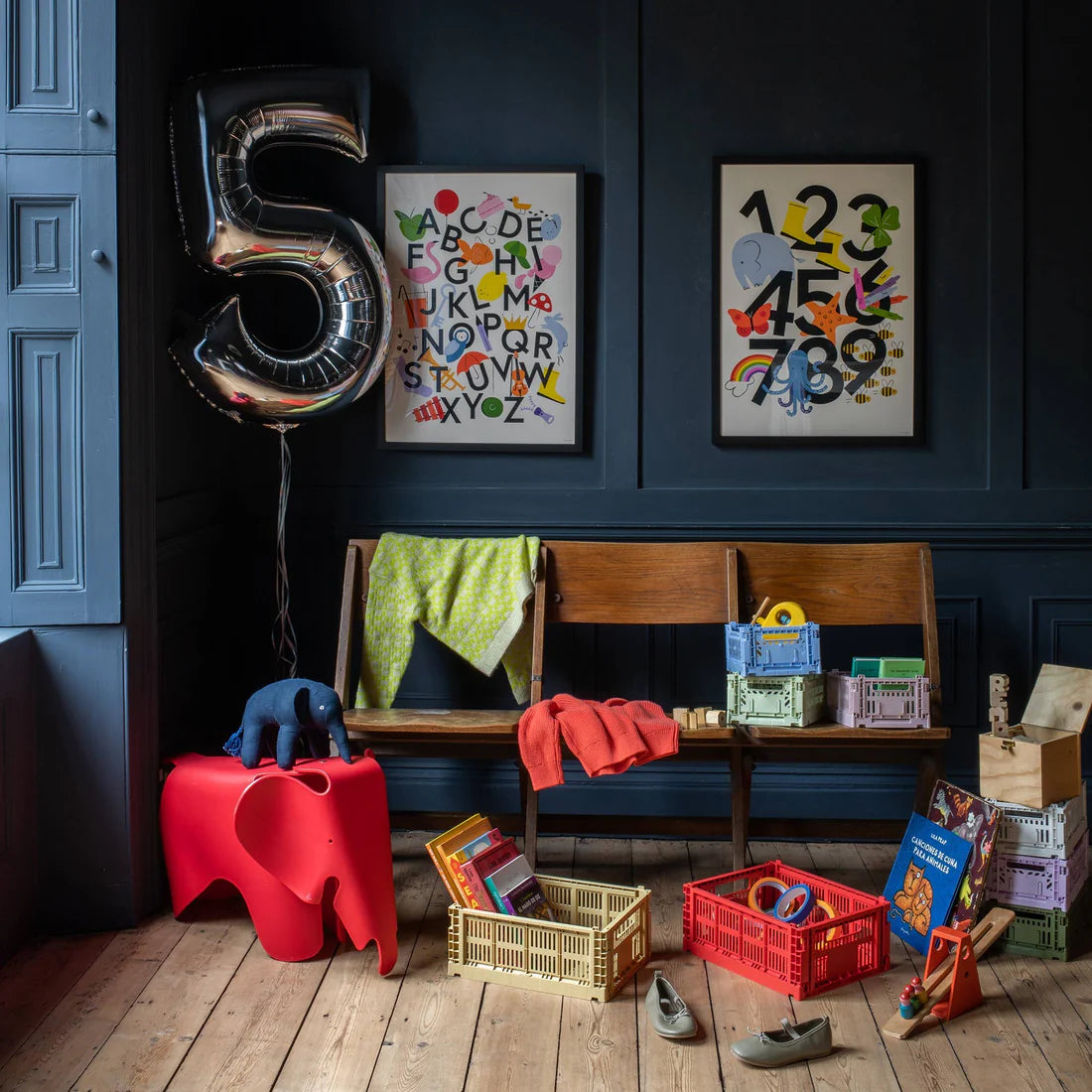 Favorite things Alphabet Fine Art Print Unframed -11"x14"