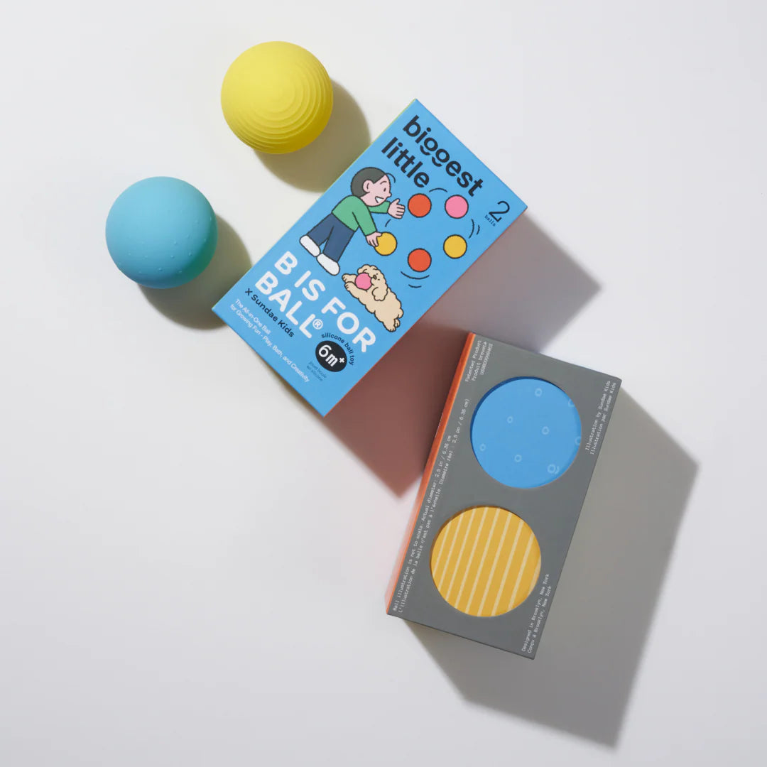 B is for Ball - Ball Set in "Honk Honk" Bus Toy Box