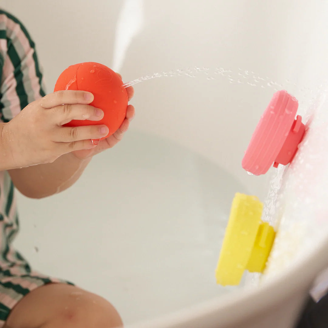 B is for Ball - 3 Ball Set in "Choo Choo" Train Toy Box