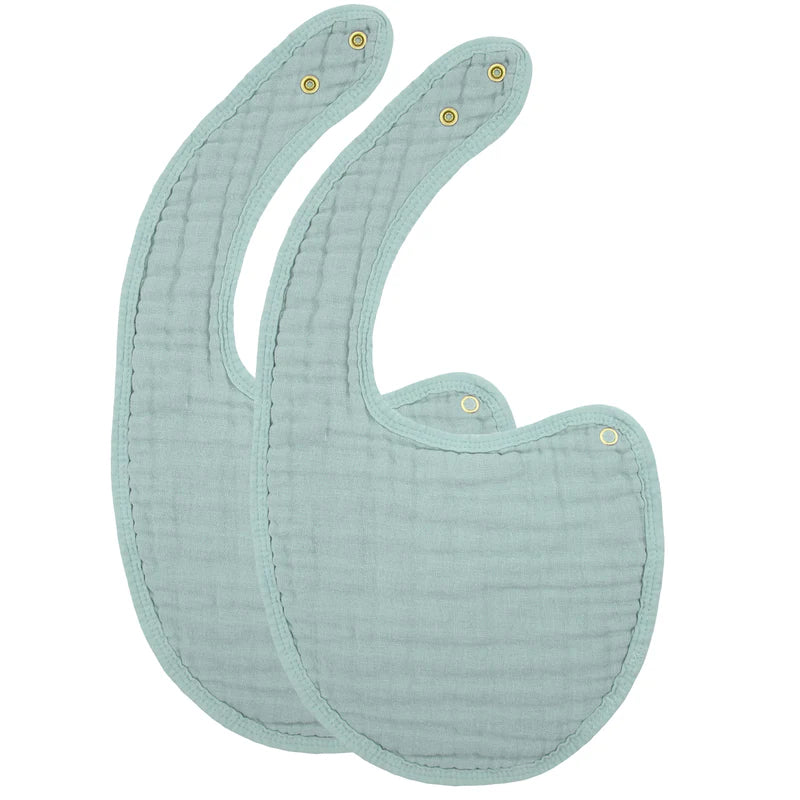 Cloud Muslin Bib 2 Pack - Bali