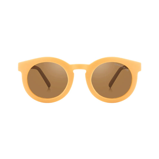 Classic Sustainable Sunglasses - Bio Based - Bendable - Polarized - Buckwheat (0-2Y)