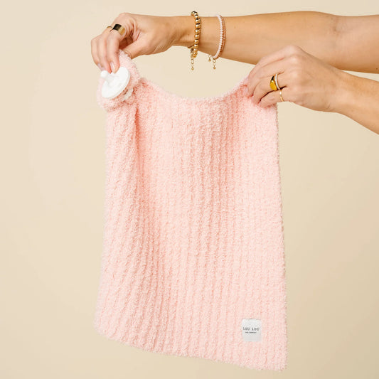 Chenille Blanket - Blush Pink - Mini/Lovey