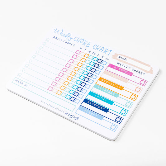 Kids Playtime Pad - Weekly Chore Chart