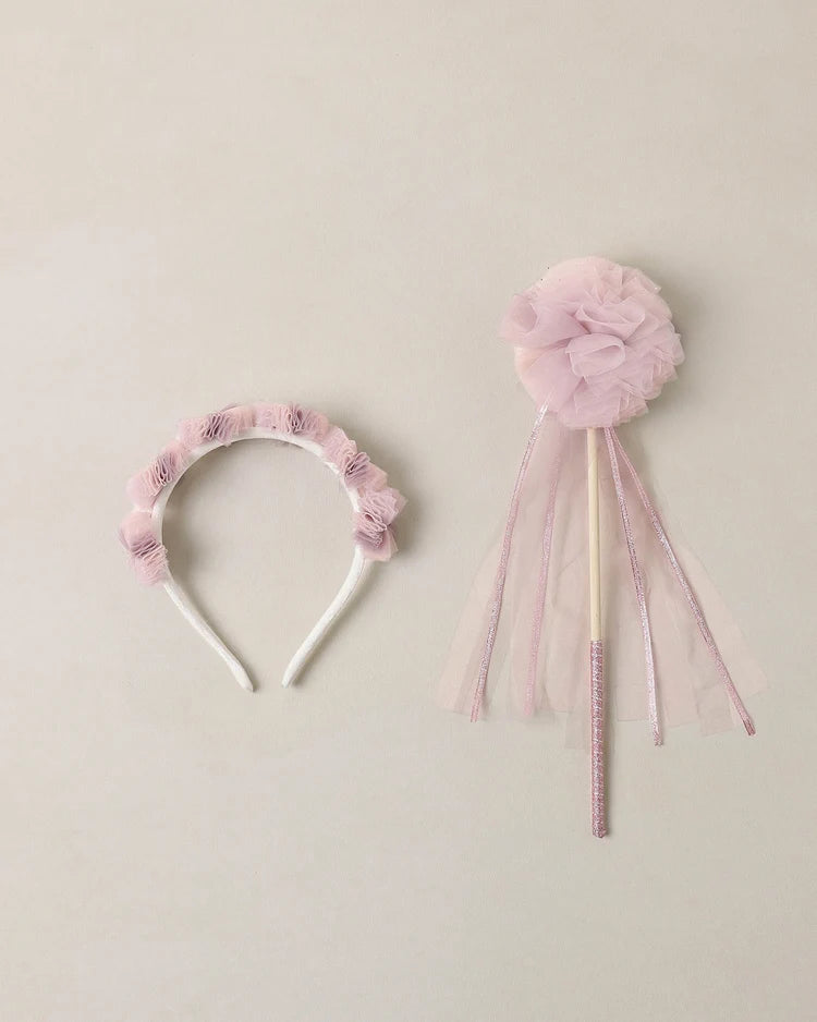 Pom Pom Crown + Wand Sugar Plum