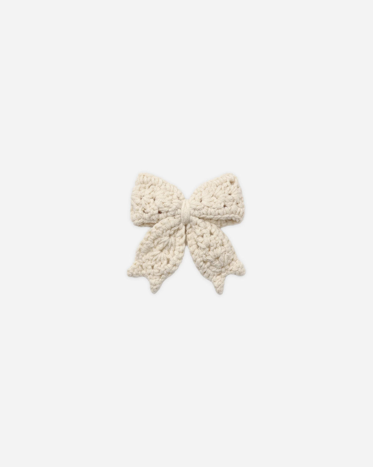 Crochet Bow - Natural