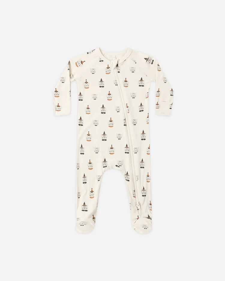 Bamboo Zip Footie