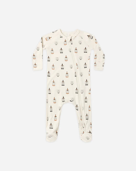 Bamboo Zip Footie