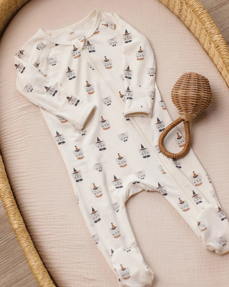Bamboo Zip Footie