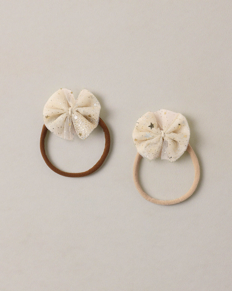 Flutter Tulle Headband - Champagne