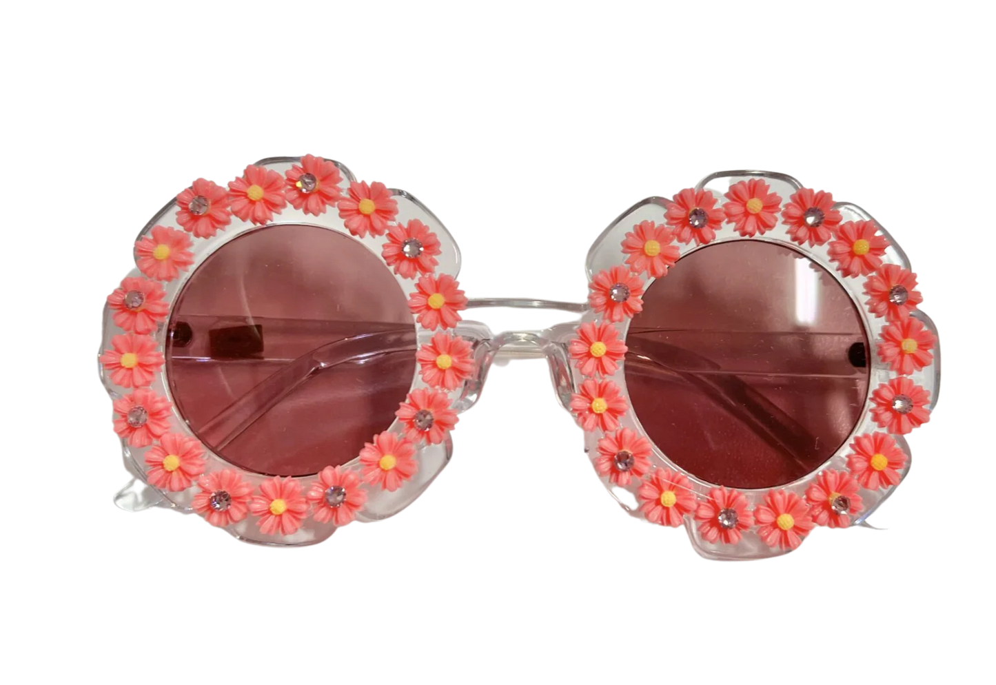 Daisy Flower Sunglasses - Pink