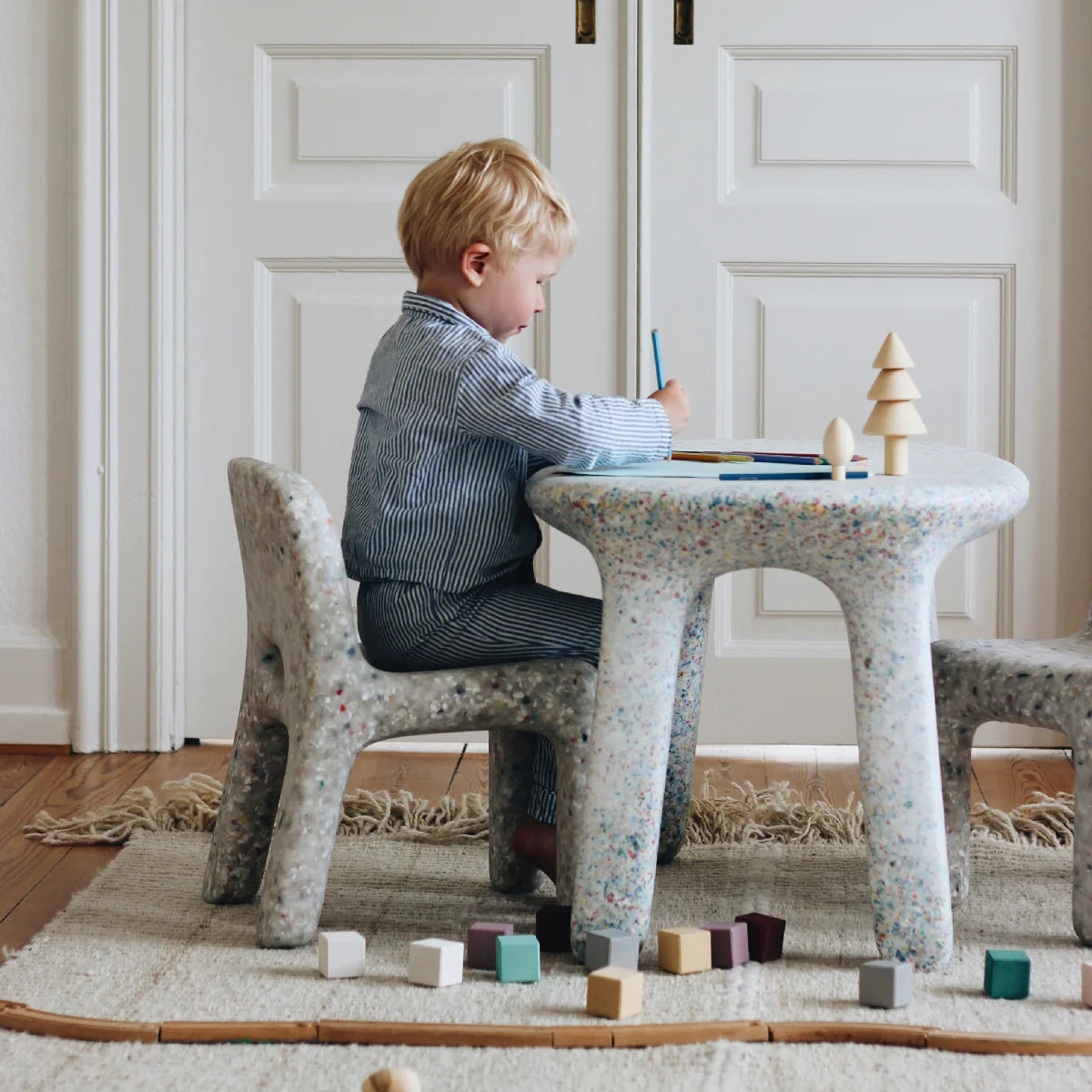 Charlie Chair by ecoBirdy- Off White