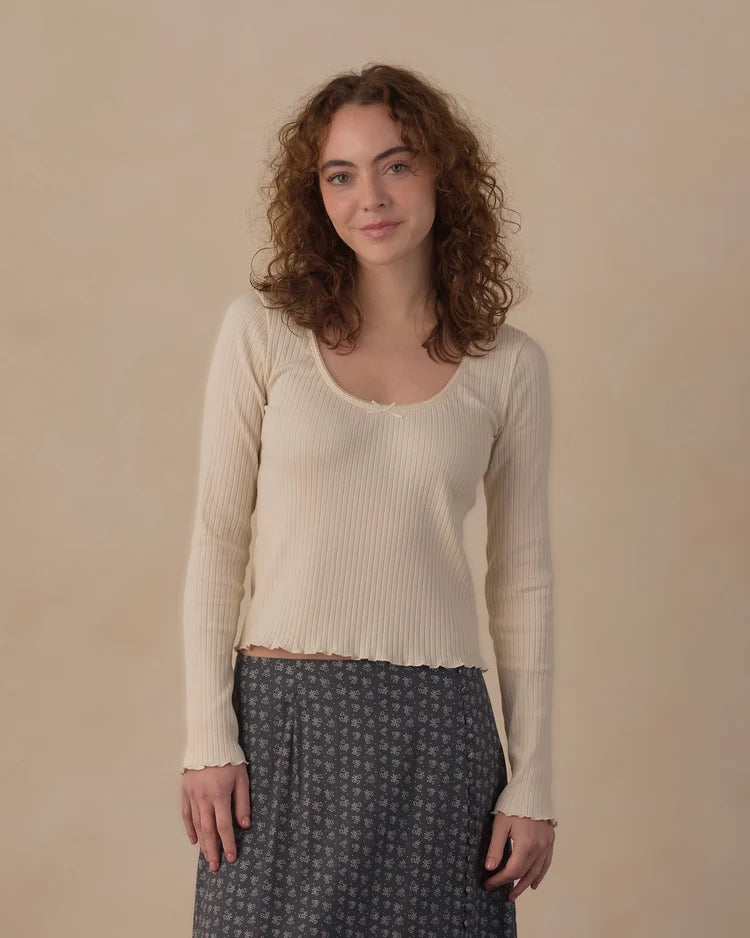 Women's Ribbed Long Sleeve