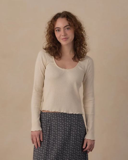 Women's Ribbed Long Sleeve