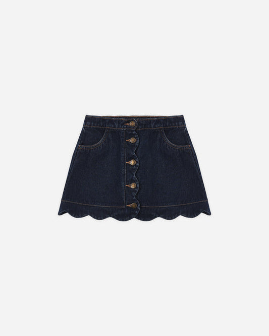 Scallop Mini Skirt