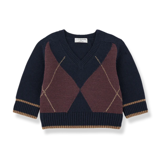 Kasper Argyle Pullover