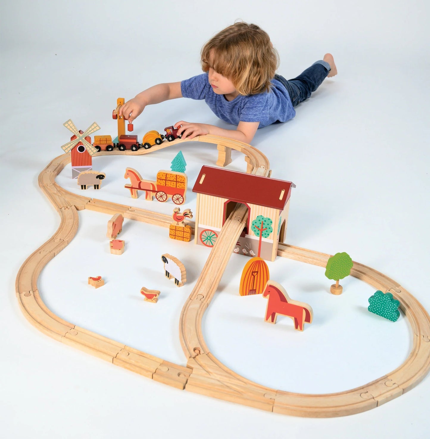 Farmyard Train Set