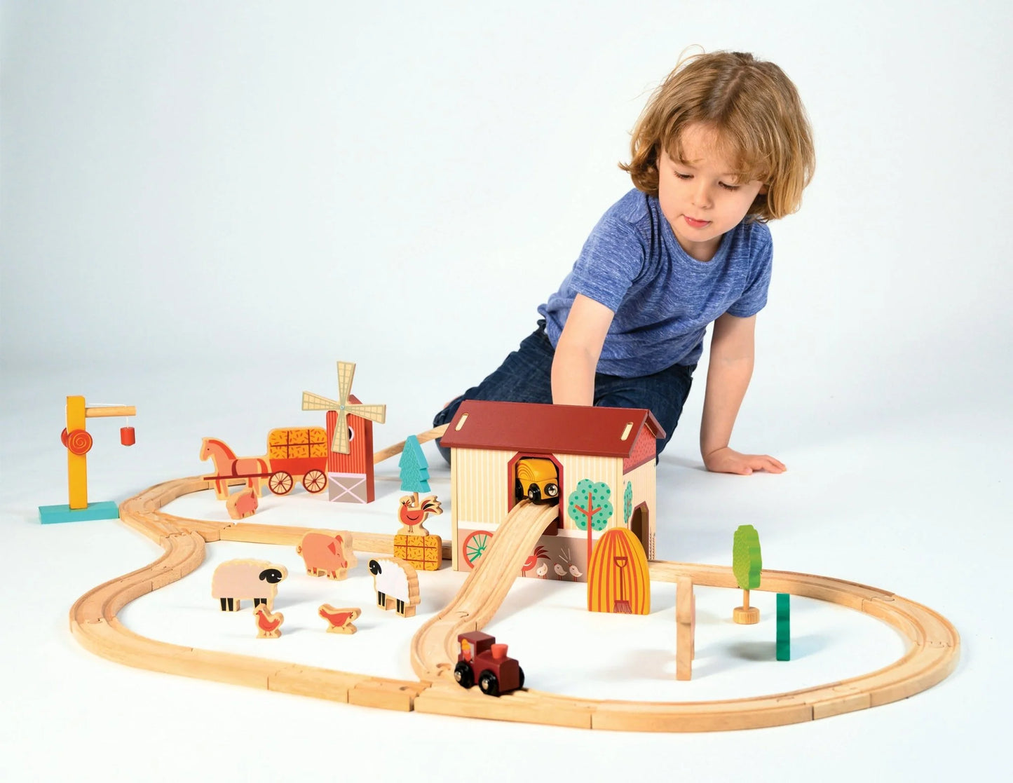 Farmyard Train Set