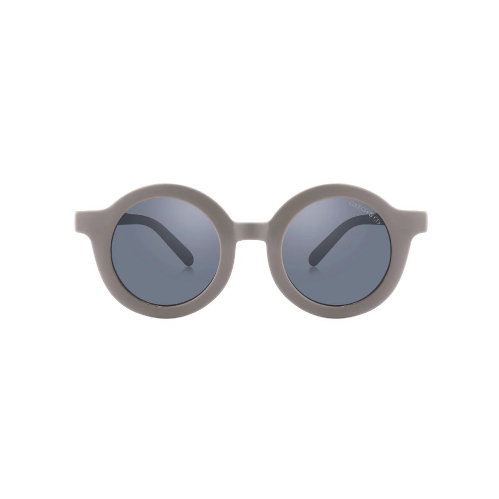 Original Round Sustainable Sunglasses - Bio Based - Bendable - Polarized - Fog (18M-10Y)