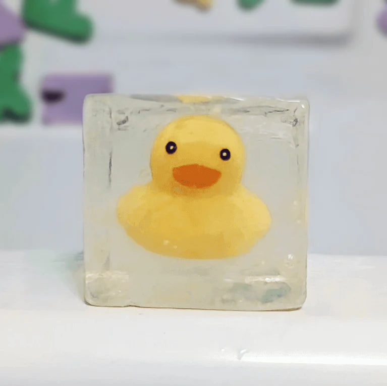 Rubber Ducky Glycerin Soap - Fun Bath Time Gift