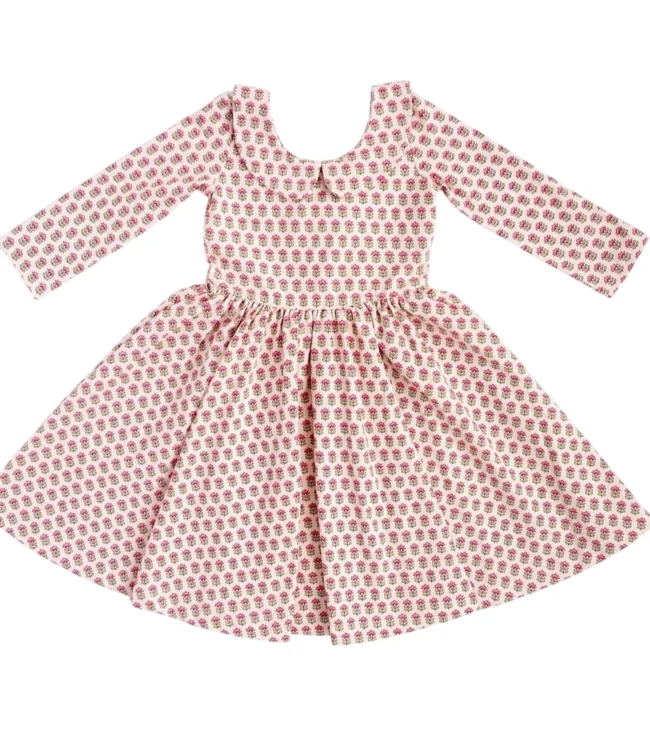 3/4 Sleeve Twirl Dress