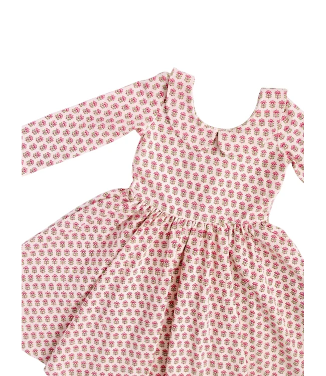 3/4 Sleeve Twirl Dress
