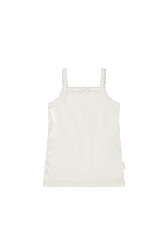Organic Cotton Modal Elastane Singlet