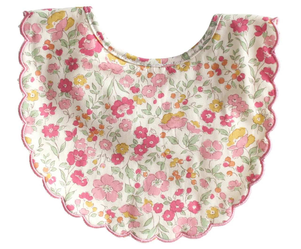 scallop Bib Rose Garden