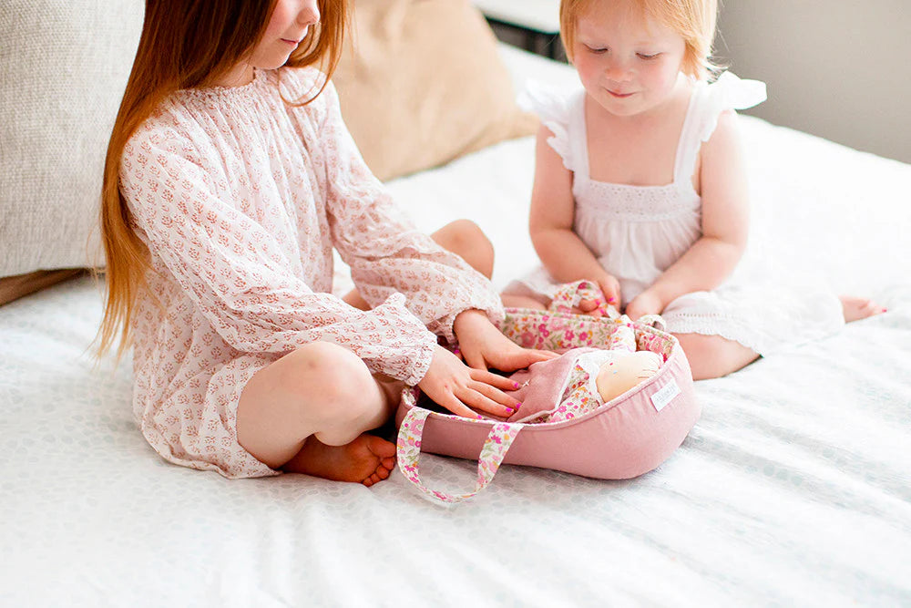 Asleep Awake Baby Doll Rose Garden