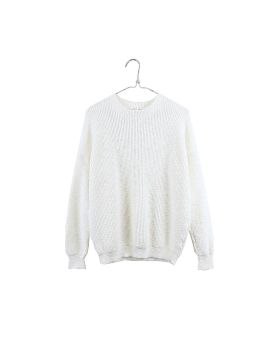 Crewneck Pull-On Sweater