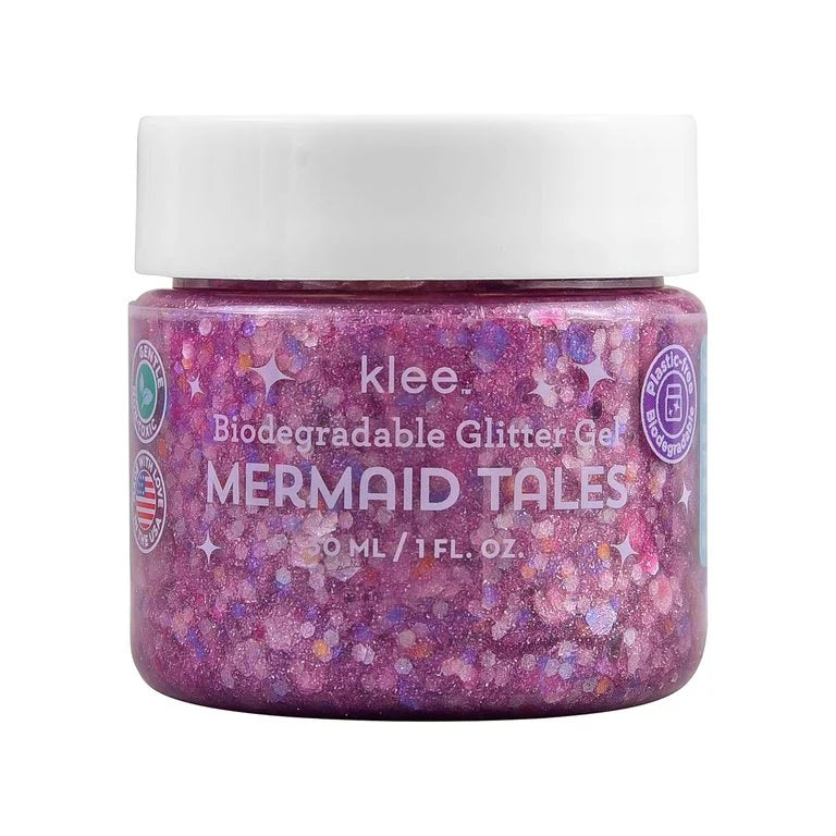 Klee Biodegradable Glitter Gel - Mermaid Tales