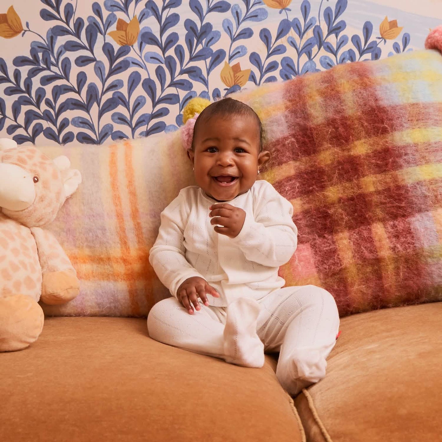 Magnetic Pointelle Footie