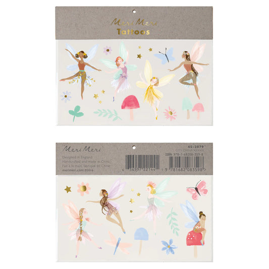 Fairy Large Temporary Tattoos