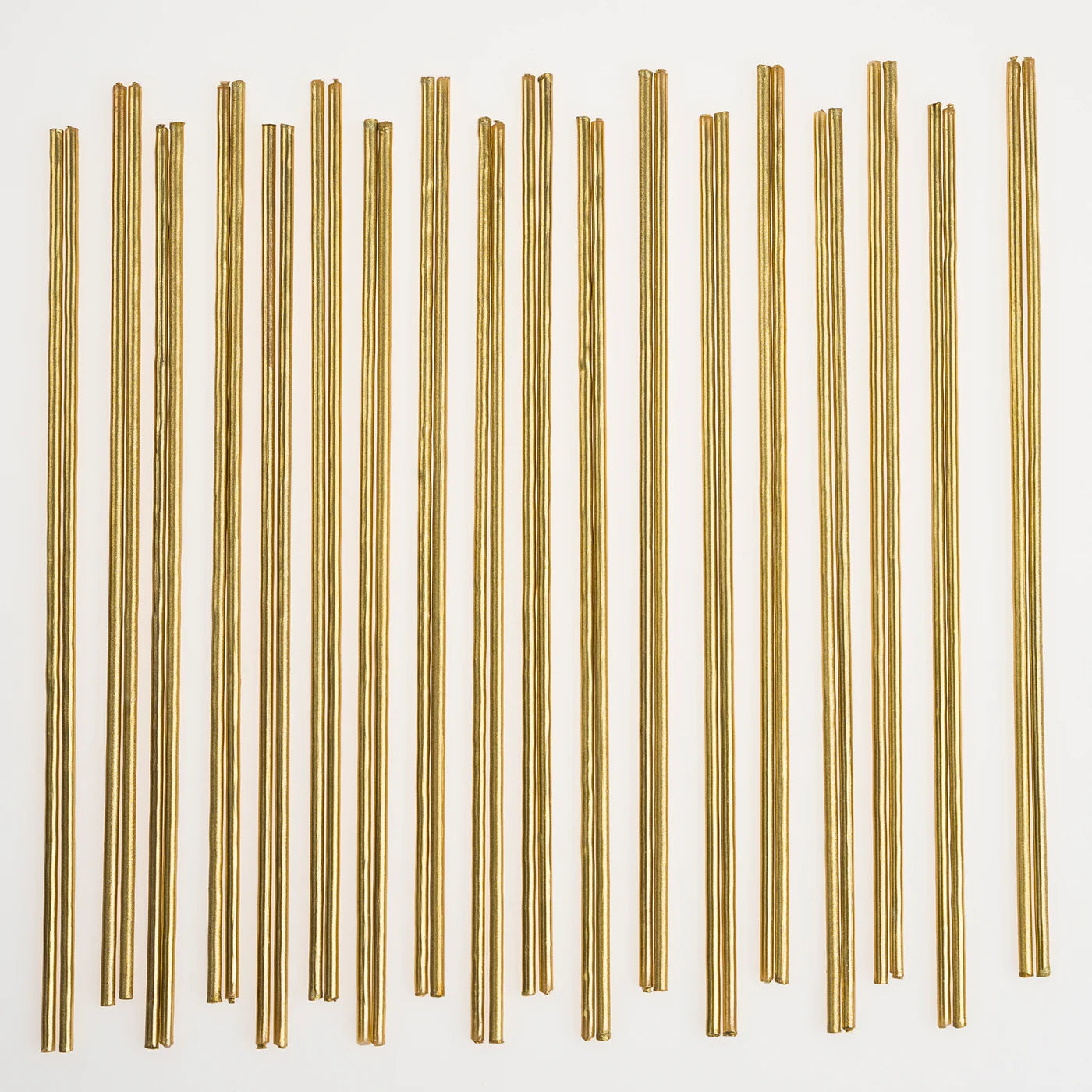 Super Skinny Gold Candles