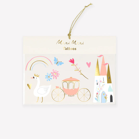 Princess Large Temporary Tattoos