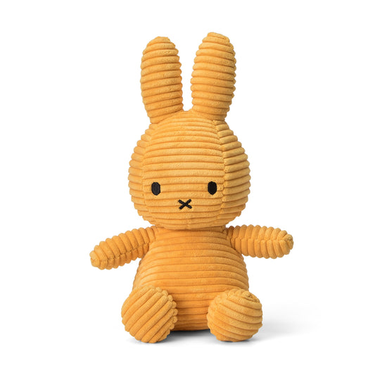 Plush Miffy Sitting Corduroy 9" - Yellow