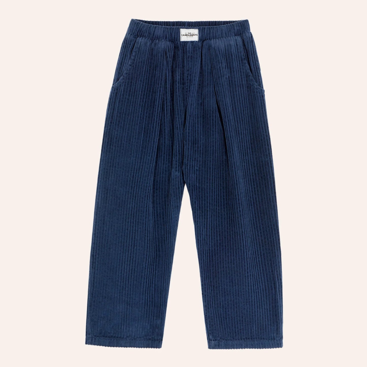 Navy Corduroy Kids Trousers