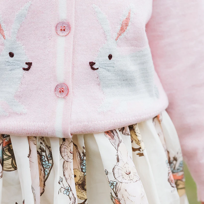 Baby Girls Maude Rabbit Sweater
