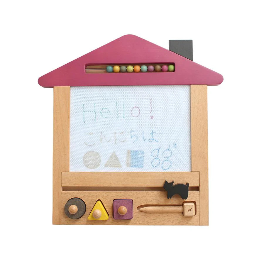 Oekaki House Magic Drawing Board - Purple / Cat