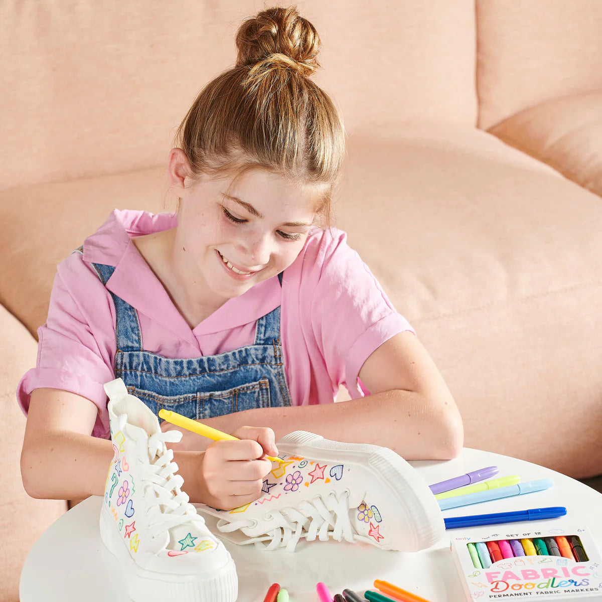 Fabric Doodlers: Permanent Fabric Markers (Set of 12)