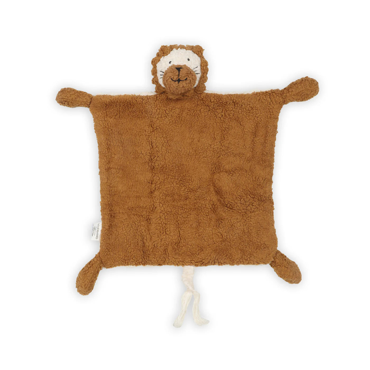 Organic Sherpa Lovey Blanket - Lion