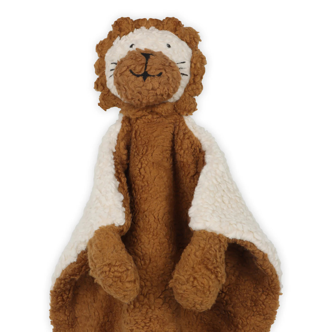 Organic Sherpa Lovey Blanket - Lion
