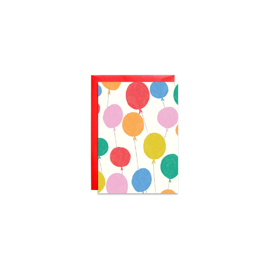 Balloons - Petite Greeting Card