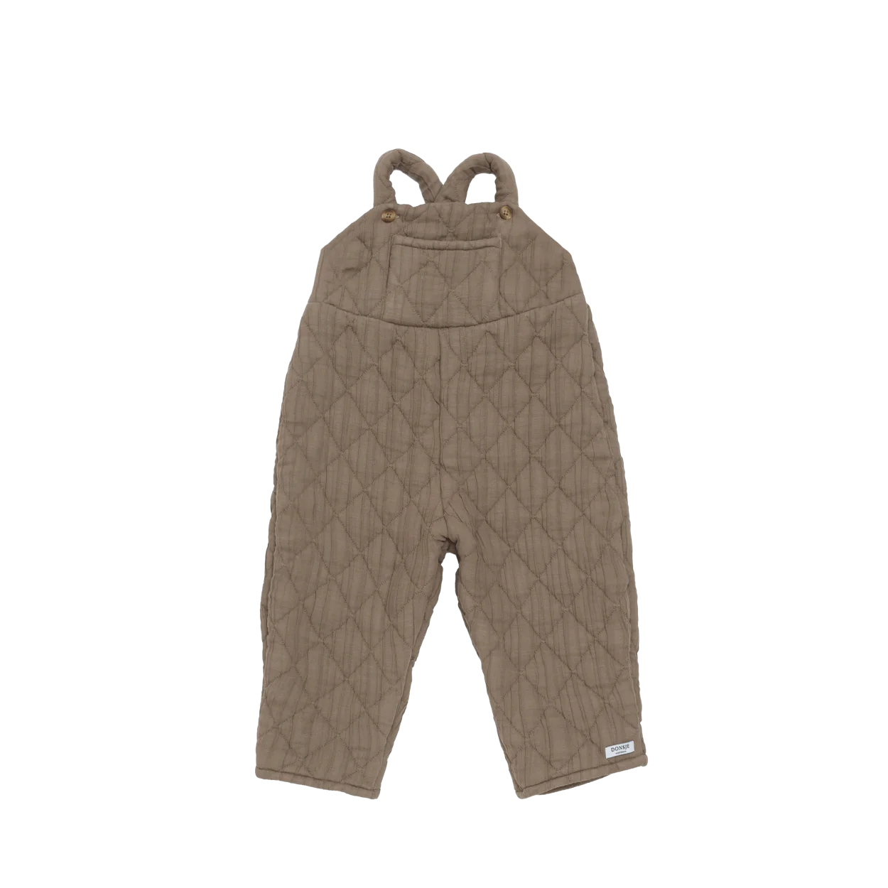 Mennie Overalls Dusty Brown 12-18M