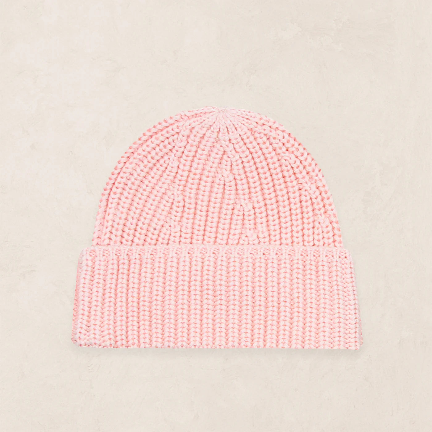 Knit Beanie - Blush - 0-3M