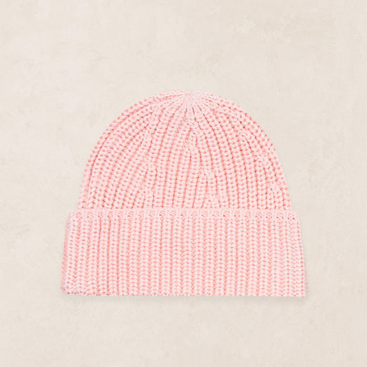 Knit Beanie - Blush - 0-3M