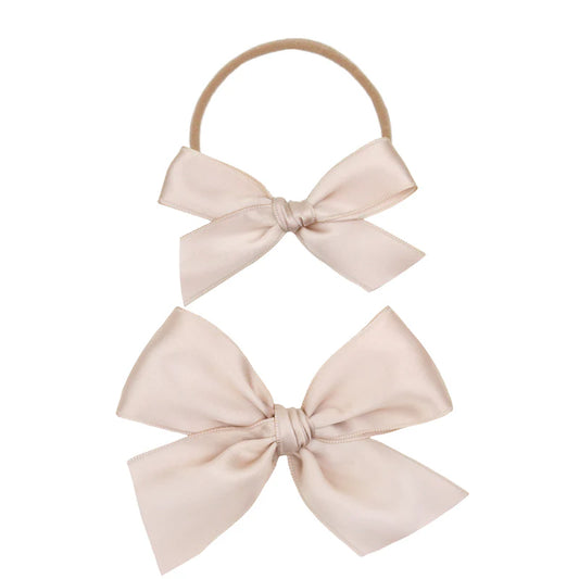 Satin Bow - Primrose Headband - Large