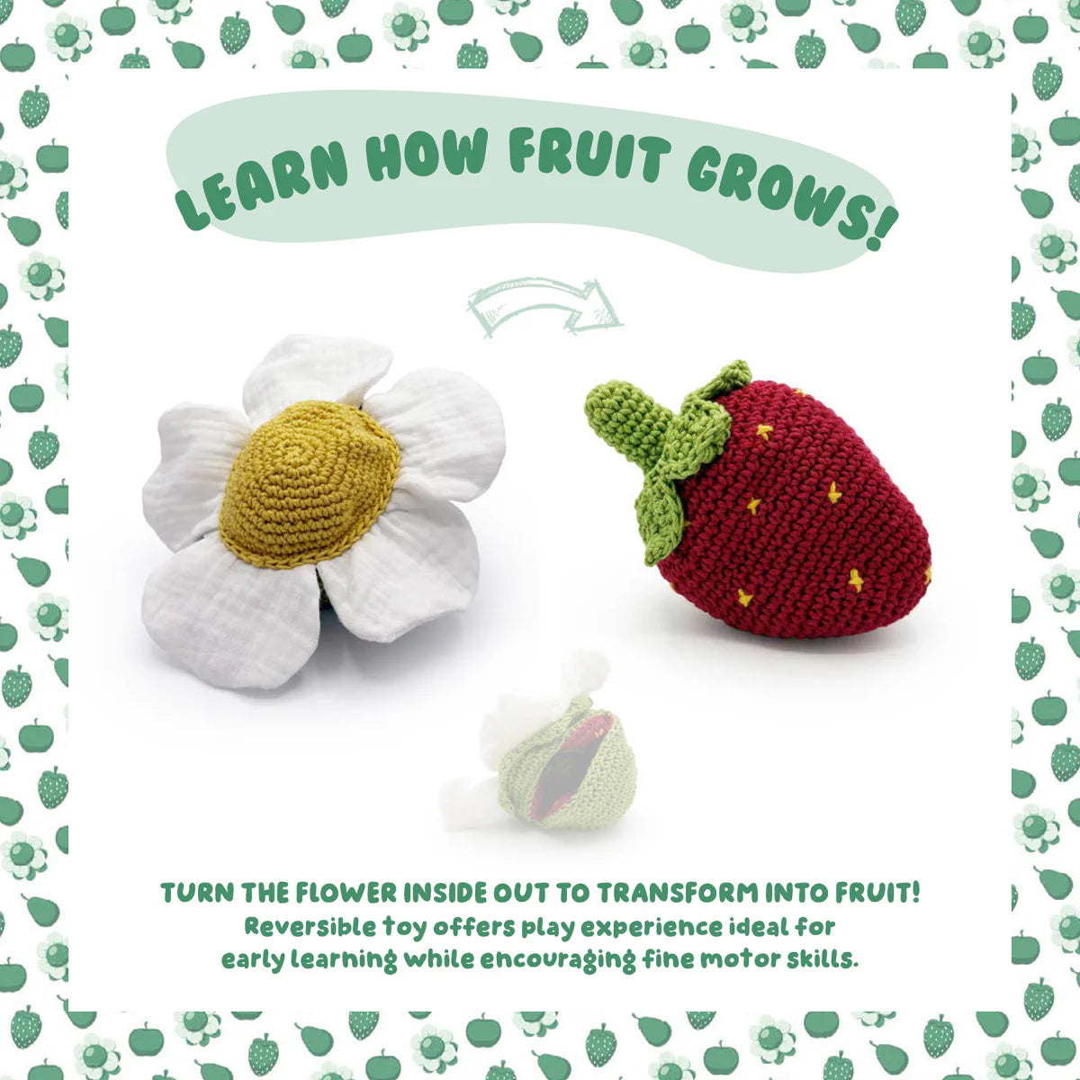 Strawberry/Flower Convertible Toy