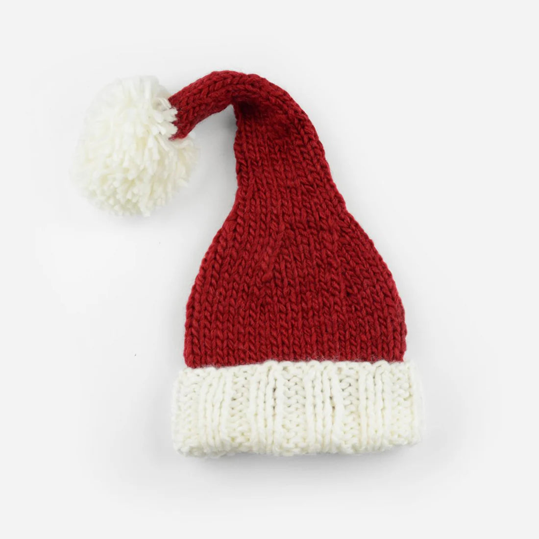 The Blueberry Hill- Nicholas Santa Knit Hat-Small